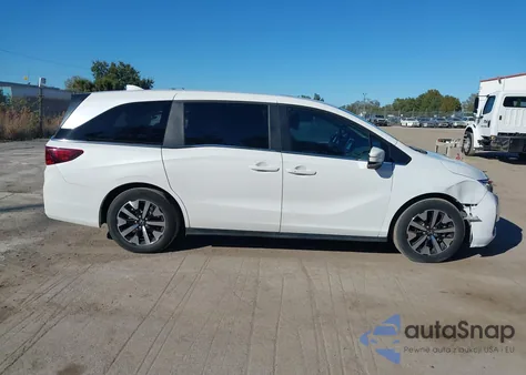 2025 Honda Odyssey Ex-L из США, поврежденный, VIN 5FNRL6H63SB024873